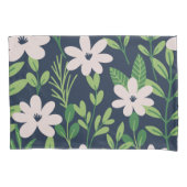 Housse D'oreillers Modèle floral moderne (devant-gauche)