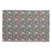 Housse D'oreillers Modèle floral simple (Dos-gauche)