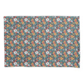 Housse D'oreillers Modèle floral simple (devant-gauche)