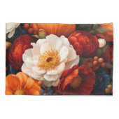 Housse D'oreillers Modèle floral standard unique (Dos)