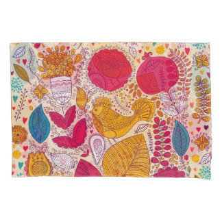 Housse D'oreillers Modèle floral Vintage détaillé