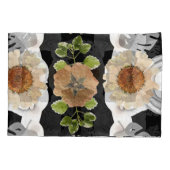 Housse D'oreillers Modern abstract floral art (Dos)