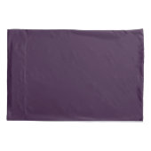 Housse D'oreillers Modern Boho Floral Pattern Plum White (Dos)