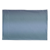 Housse D'oreillers Moderne bleu marine couleur dégradé (Dos)