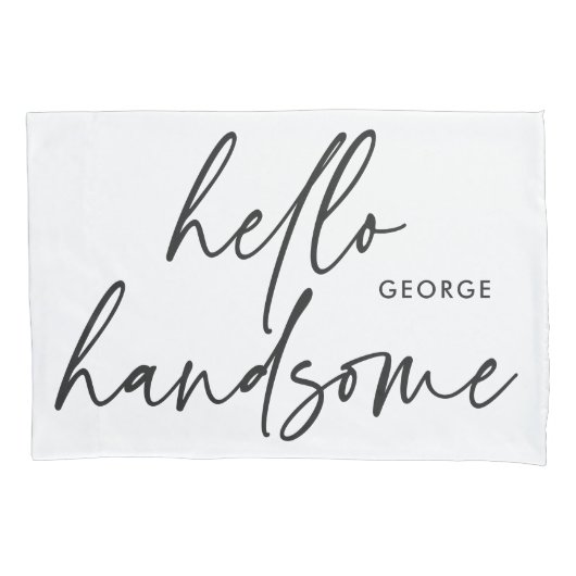 Housse D'oreillers Moderne son moderne noir blanc cadeau coussin coqu (devant-gauche)