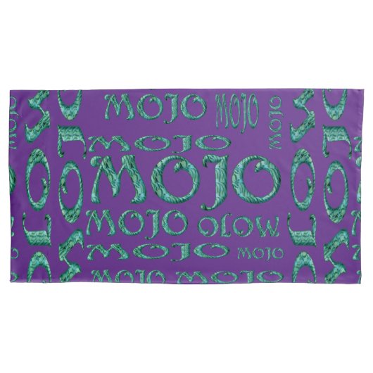 Housse D'oreillers Mojo violet king oreiller (devant)