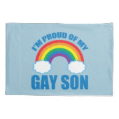 Housse D'oreillers Mon fils gai (Dos)