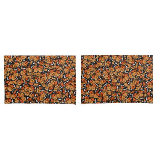 Housse D'oreillers Monarch Butterflies Coussins Coques (devant-Set)