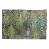 Housse D'oreillers Monet Garden Vetheuil Impressionim Peinture (Dos)