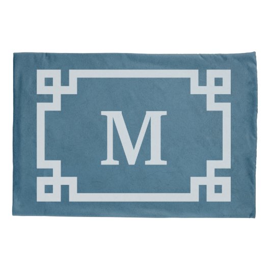 Housse D'oreillers Monogram design (Dos)