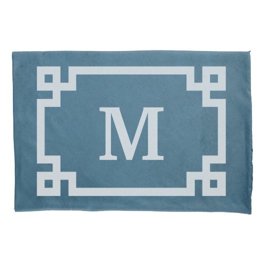 Housse D'oreillers Monogram design (devant)