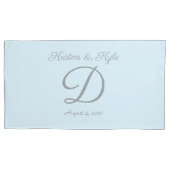 Housse D'oreillers Monogrammed wedding gift  (devant-gauche)