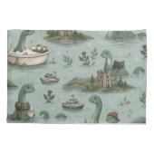 Housse D'oreillers Monstre du Loch Ness (Dos)