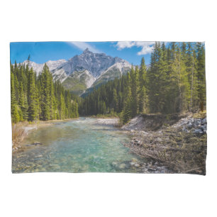 Housse D'oreillers Montagnes Parc national Banff, Rocheuses canadie