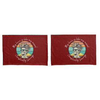 Housse D'oreillers Mood Swinger's Time Machine Black Style Horloge