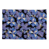 Housse D'oreillers moody iris (Dos-gauche)