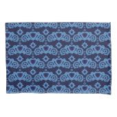 Housse D'oreillers Moon Magic Stars Coeurs Celestial Midnight Blue (devant)