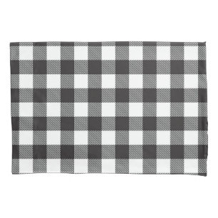 Housse D'oreillers Mordern White Buffalo Check Plaid Holiday