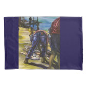 Housse D'oreillers Morning's Catch, Harbour Island, Bahamas (devant)