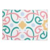 Housse D'oreillers Mosaïque/pastel/ressort (Dos)