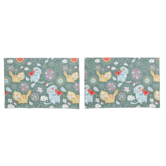 Housse D'oreillers Motif (devant-Set)