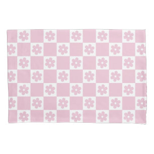 Housse D'oreillers Motif à fleurs roses