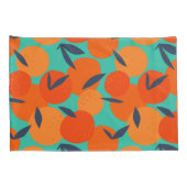 Housse D'oreillers Motif Abstrait de fruits orange (Dos-Droit)