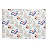 Housse D'oreillers Motif Abstrait des tourbillons et des cercles (Dos)