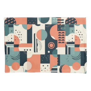 Housse D'oreillers Motif Abstrait sans fil minimal - géométrique (1)