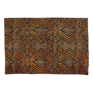 Housse D'oreillers Motif africain en tissu boueux