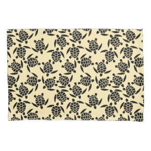 Housse D'oreillers Motif ambiance de plage Motif tortue de mer