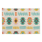 Housse D'oreillers Motif amérindien Navajo (Dos-Droit)