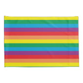 Housse D'oreillers Motif arc-en-ciel simple (Dos-Droit)
