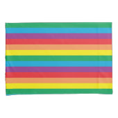 Housse D'oreillers Motif arc-en-ciel simple (devant-Droit)