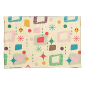 Housse D'oreillers motif atomique des années 1950 (devant-Droit)