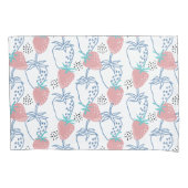 Housse D'oreillers ٍ Motif aux fraises (devant-gauche)