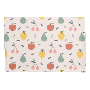 Housse D'oreillers Motif aux fruits mignons