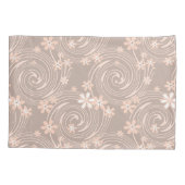 Housse D'oreillers Motif beige (Dos)