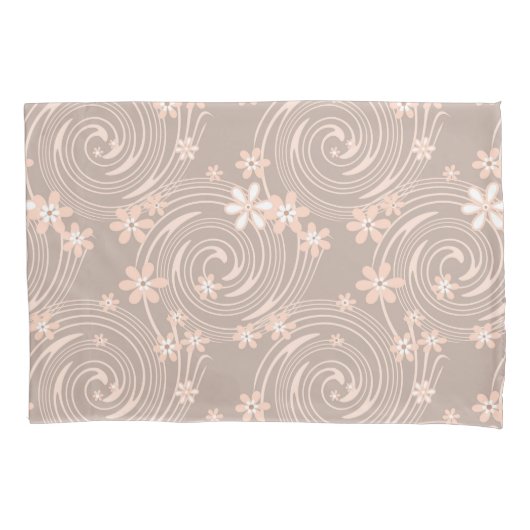 Housse D'oreillers Motif beige (devant)