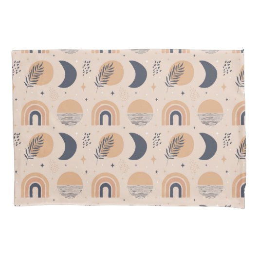 Housse D'oreillers Motif bio Boho (devant-gauche)