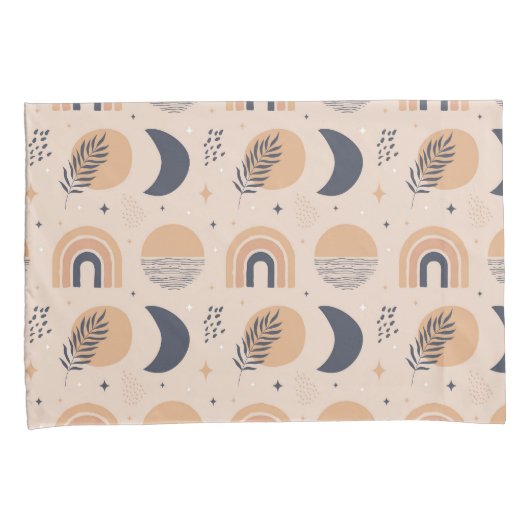 Housse D'oreillers Motif bio Boho (devant-Droit)