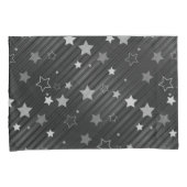 Housse D'oreillers Motif Black Stars (devant-Droit)
