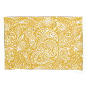 Housse D'oreillers Motif blanc et gris-vert (devant-gauche)