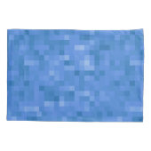 Housse D'oreillers Motif bleu (Dos)