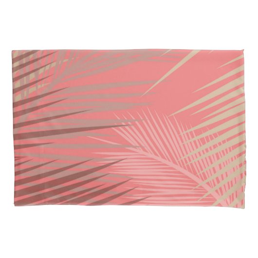 Housse D'oreillers Motif Boho Palm (devant)
