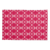 Housse D'oreillers Motif Bouclé Diamant (Dos-gauche)