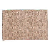 Housse D'oreillers Motif Bubble Knit Stitch par Shirley Taylor (devant-Droit)