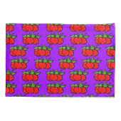 Housse D'oreillers Motif cerise (Dos)