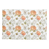 Housse D'oreillers Motif Citrouille d'aquarelle d'automne (Dos)