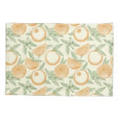Housse D'oreillers Motif classique aux fruits orange (Dos-gauche)